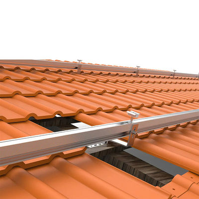 Guter Preis 41 mm-Panel Solardachschienen Anodierte Solarpanelschienen Online