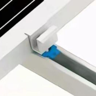 Guter Preis Anodisierte Oberflächensolarplattenklemmen 60m/S Mittelklemmen Solarplatten Online