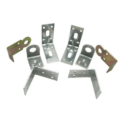 Guter Preis Pulverbeschichtete Vorhangwandanker Aluminiumlegierung 90° Ankerbaumaterialien Online