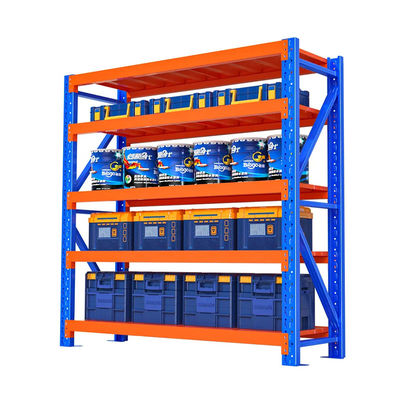 Guter Preis 200-Pfund-Industrie-Lagerregale Blau-Schwerlast-Lagerregale Online