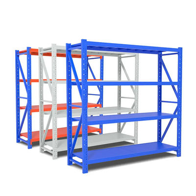 Guter Preis Orange Weiß 4 Stufen Industrie-Rack Metall Industrie-Garagenregal Online